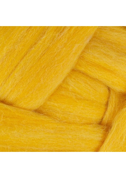 Jumbo Sarı Dev Yün El Örgü ipi - J5