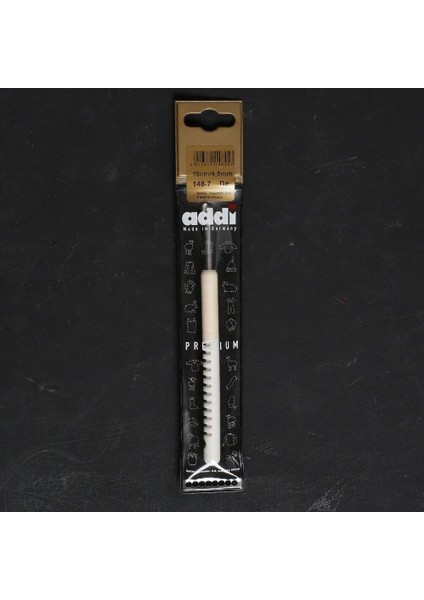 4,5 mm 15 cm Plastik Saplı Yün Tığ - 148-7