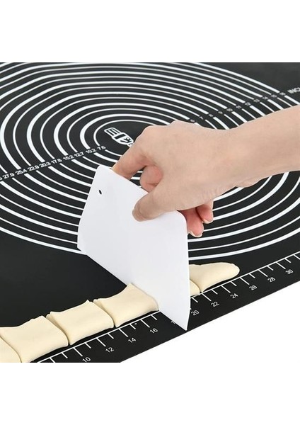 Silikon Çok Amaçlı Geniş Hamur Matı Hamur Açma Matı 40 x 50 cm