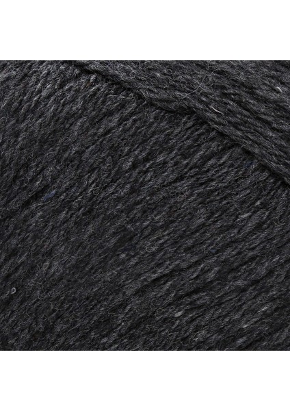 Re-Tweed Koyu Gri Melanj El Örgü ipi - L158