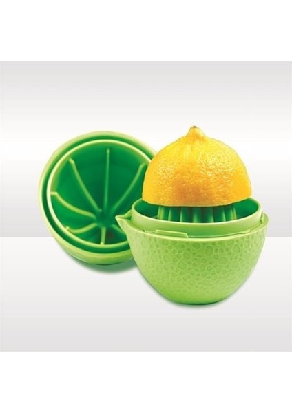 Hazneli Kapaklı Hijyenik Pratik Kolay Limon Sıkacağı Aparatı