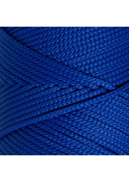 Polyester Soft Macrame Saks Mavisi El Örgü Ipi - LM029 - 34435
