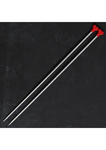 Addı Kalpli 5mm 40CM Klasik Alüminyum Örgü Şişi fiyatları