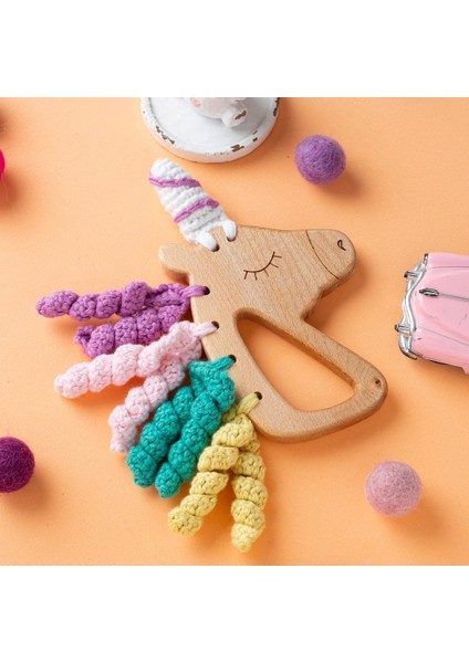 Hobi Baby Araba Figürlü Organik Ahşap Diş Kaşıyıcı fiyatları