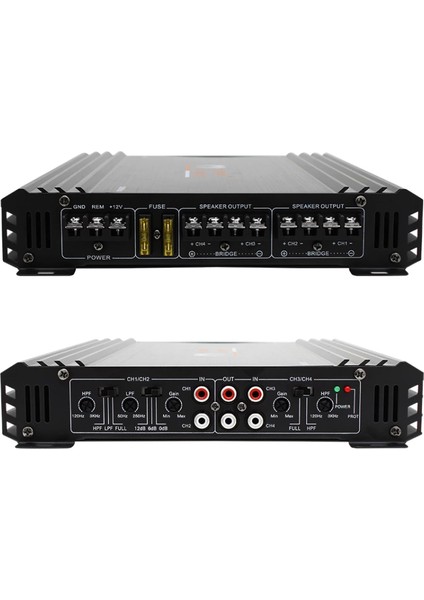 Magicvoice MG-3500 4 Kanal Max 3000 Watt Oto Anfi (4887)