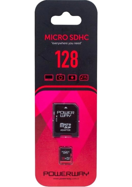128 GB Mıcro Sd Hafıza Kartı (Class 10) (4887)