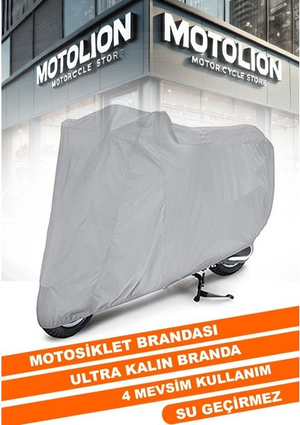 Mz Etz 251 Motor Brandası Arka Çanta Uyumsuz Ultra Kalın Su Geçirmez