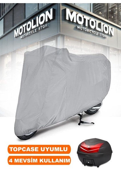 Bumoto/jinling Calibre 250CC Motor Brandası Arka Çanta Uyumlu Ultra Kalın Su Geçirmez