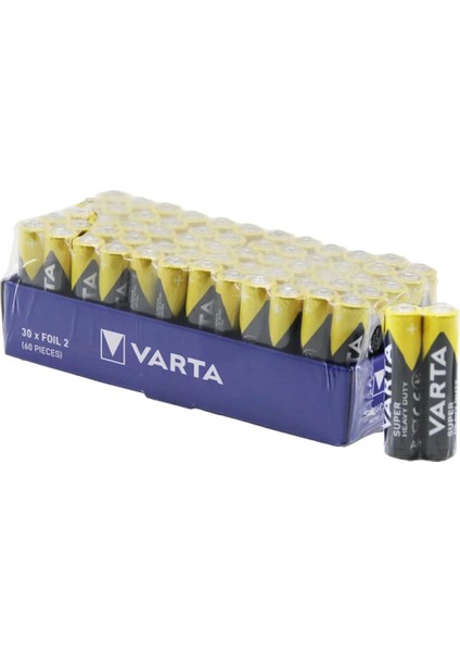 Varta Ince Pil Aaa 60PCS (4887)