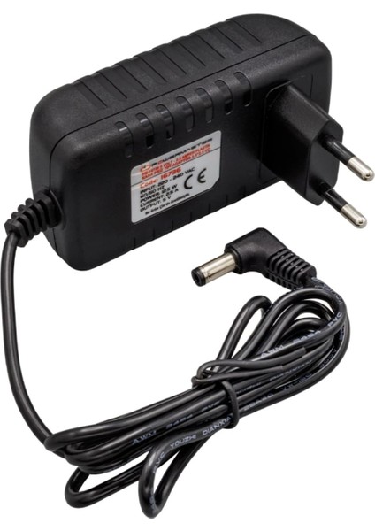 5 Volt - 2.5 Amper 5.5*2.5 Uçlu Plastik Kasa Priz Tipi Adaptör (4887)