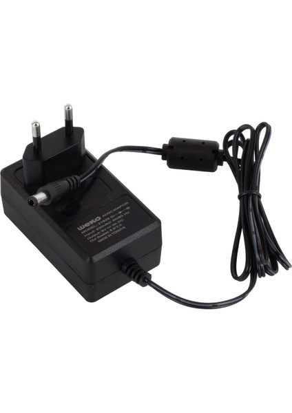9 Volt - 3 Amper 5.5*2.5 Uçlu Yerli Üretim Plastik Kasa Priz Tipi Adaptör (4887)