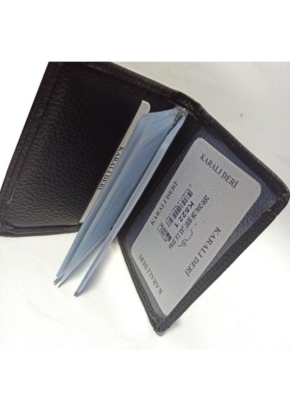Özel Deri Lastikli 20 Kartlık Kredi Kart Cüzdanı 10 cm x 8 cm fırsatları