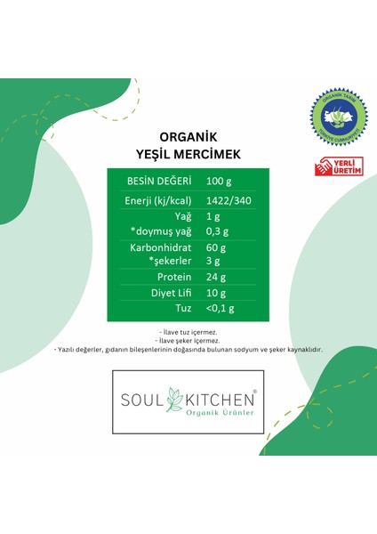 Yeşil Mercimek 750 gr fırsatları