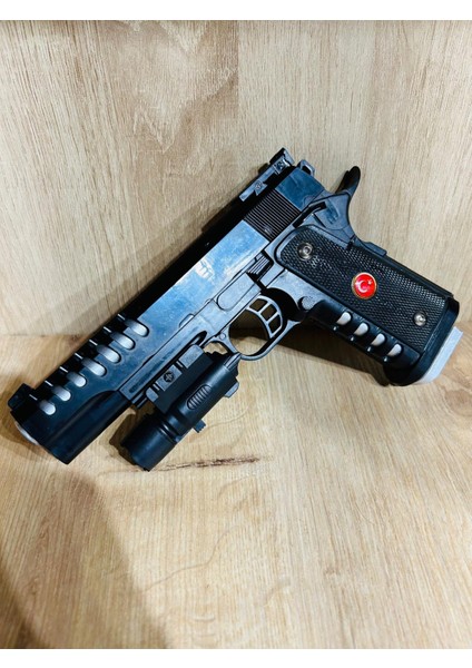 Boncuklu Lazerli Türk Bayraklı 22X15 cm Boncuk Atan Silah2 Adet + 21 Paket Boncuk fiyatları