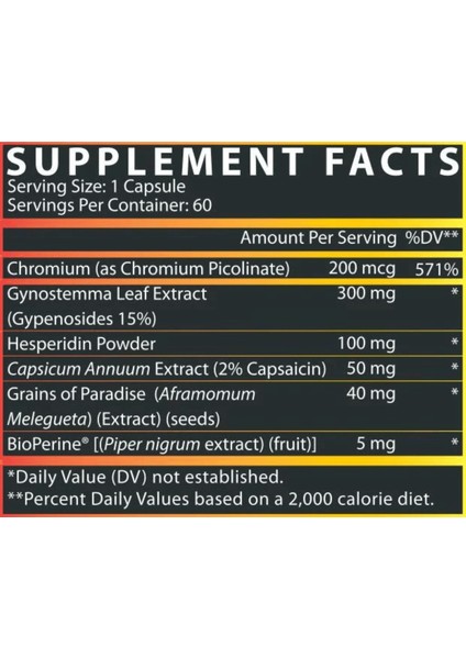 Lıpo-6 Stim-Free Fat Burner Chromium (Free Caffeine) + 60 Caps