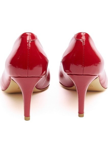 Hakiki Deri Kalın Topuk Kadın Stiletto fırsatları