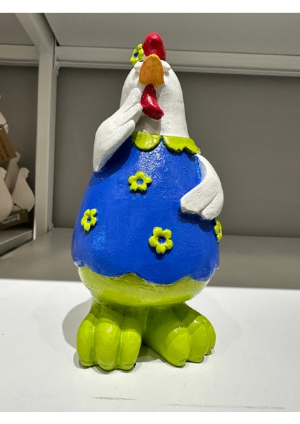 Şaşkın Tavuk Dekoratif Obje