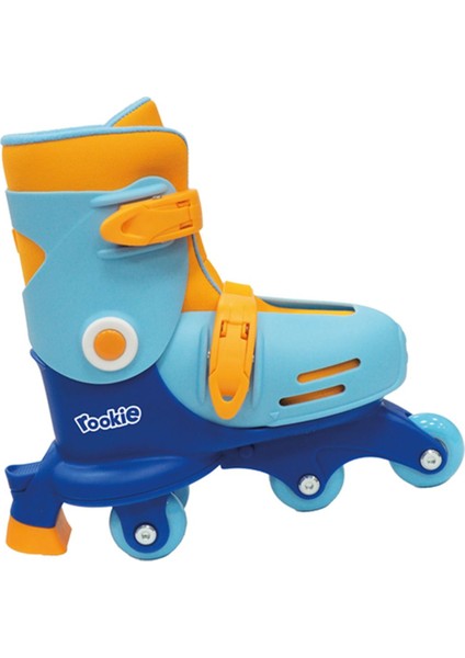 Paten Ayarlanabilir Dönüşen Tekerlekli 2 In 1 Twisty Paten - Mavi 29-32
