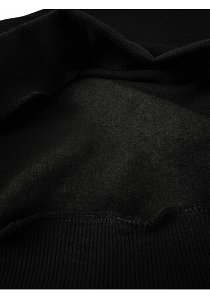 Love For All Seasons Kelebek Siyah Baskılı Unisex Kapüşonlu Sweatshirt modelleri