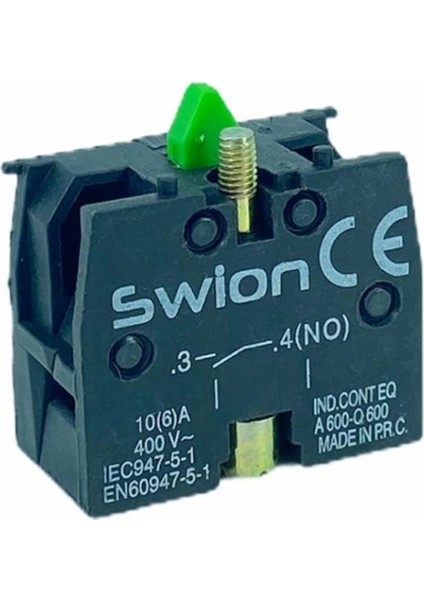 22 mm Kontak Blok No Yeşil (LAY5-BE101) (4887)