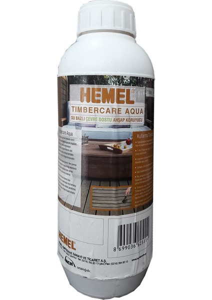 Timbercare Aqua Emprenye 1 Litre Şeffaf