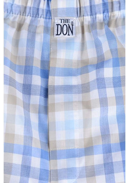 Poplin Erkek Boxer Neptune Kareli