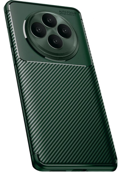 Oppo Reno 11 Fs Kılıf Focus Carbon Desen Silikon Kapak