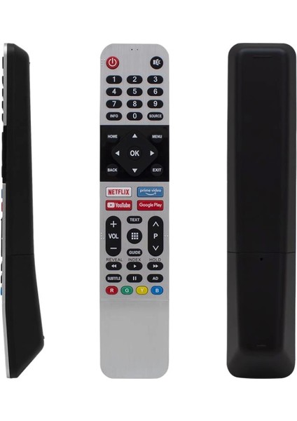 RM-L1659 Ses Komutsuz Arçelik-Beko-Grundıg Netflıx-Youtube-Prıme Vıdeo-Google Play Tuş LCD LED Tv Kumanda (4887)