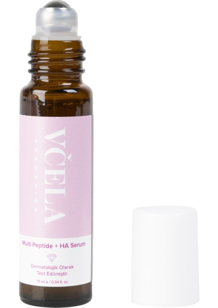 Multi Fonksiyonel Göz Çevresi Serum 5-İn-1 Konsantre Vegan Doğal İçerikli Roll-On