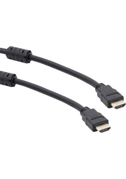 Plastik Düz Siyah 20 Metre HDMI Kablo Poşetli (4887)