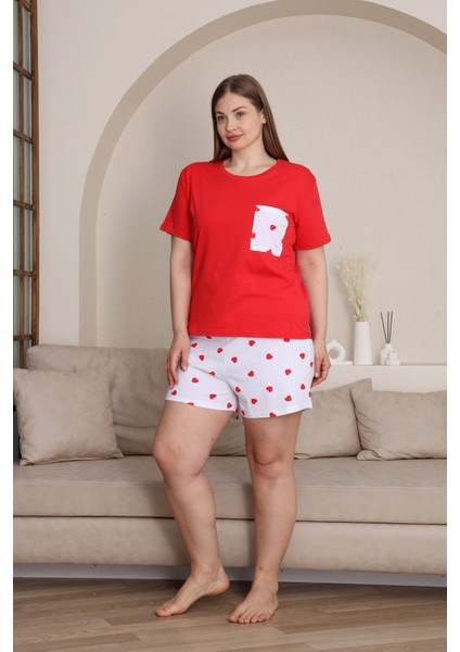 %100 Pamuk Büyük Beden 3 Parça Kadın Pijama Takımı fırsatları