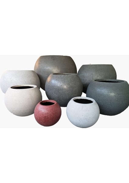 Beton Küre Saksı 50 x 44 cm fiyatları