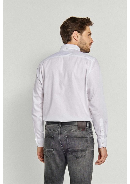 Erkek Italyan Yaka Yakası Düğmeli Henning Gömlek 257709402 modelleri