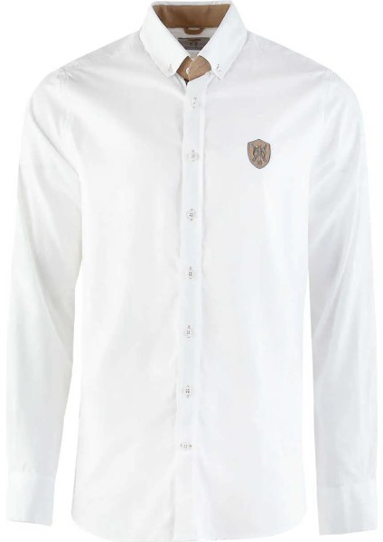 Erkek Italyan Yaka Yakası Düğmeli Henning Gömlek 257709402 fırsatları