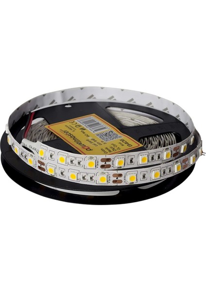 LED Şerit 3 Çipli Mavi Iç Mekan Silikonsuz 60 LED 5 Metre Fiyatı (5050) (4887)
