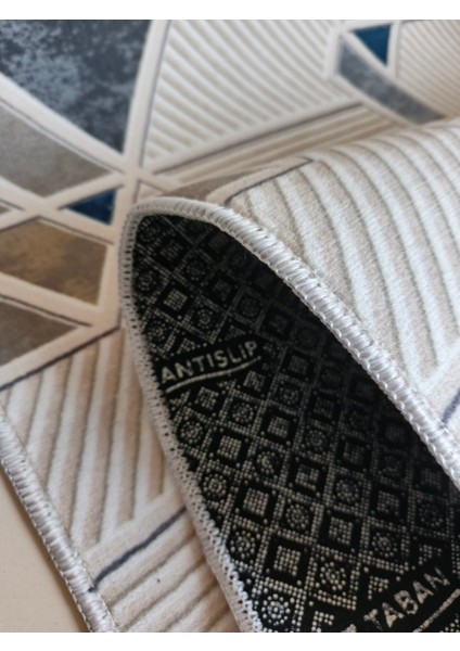 Gri Kaymaz Yolluk - Yıkanabilir Dört Mevsim Halı | Salon, Banyo, Balkon, Genç Odası fırsatları