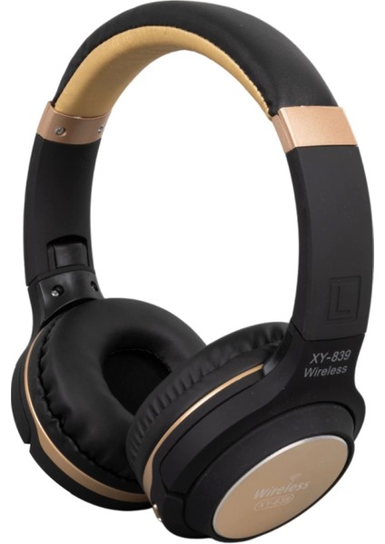 Kablosuz Bluetooth Kulaküstü Tasarım Kulaklık XY-839 (4887)