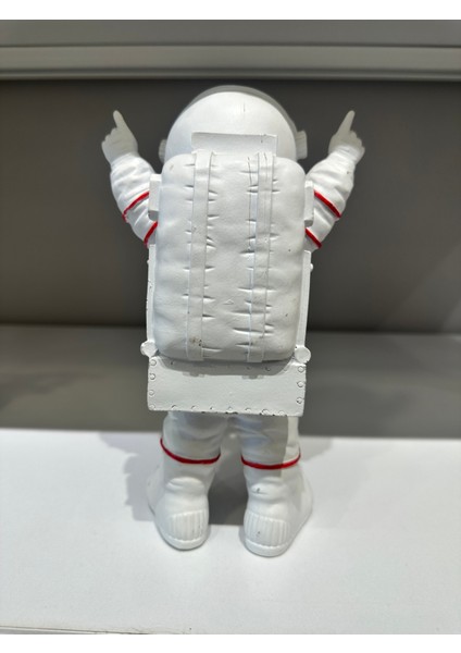 Astronot Midi Masaüstü Polyester Dekoratif Obje, Biblo