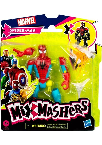 Marvel Spider-Man Mix Mashers Aksiyon Figürü