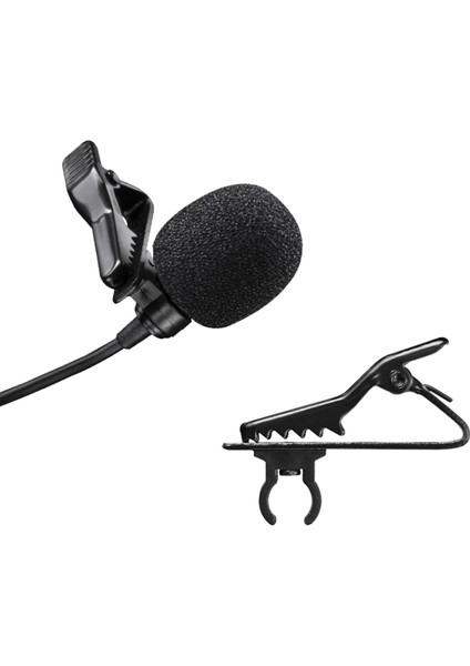 Magıcvoıce JH-043 3.5 mm Girişli Kablolu Youtuber Yaka Mikrofon (4887)