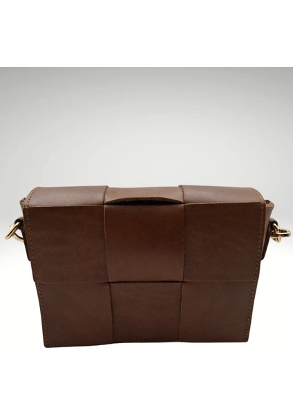 Suede Hakiki Deri Kadın El ve Omuz Çantası - Renk Taba fiyatları