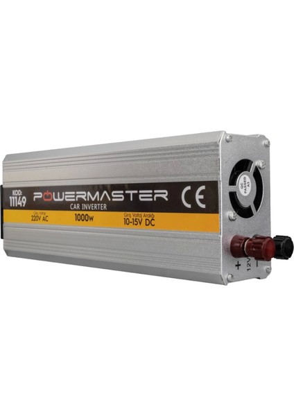 12 Volt - 1000 Watt Modıfıed Sınus Inverter (10-15V ARASI-220V Ac) (4887)