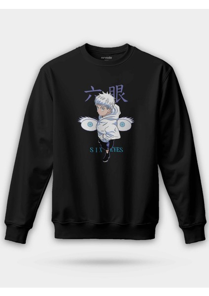 Young Satoru Gojo Six Eyes Jujutsu Kaisen Unisex Regular Sweatshirt