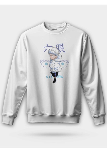 Young Satoru Gojo Six Eyes Jujutsu Kaisen Unisex Regular Sweatshirt