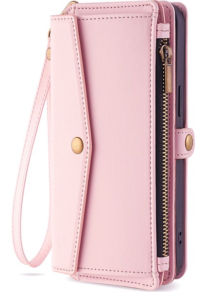 Huawei Nova 12 5g Kılıf, Çapraz Askılı Çok Işlevli Cüzdan Rfıd Engelleme Omuz Askısı Fermuarlı Cep Telefon Kılıfı Kapağı Huawei Nova 12 5g (Yurt Dışından) fiyatları