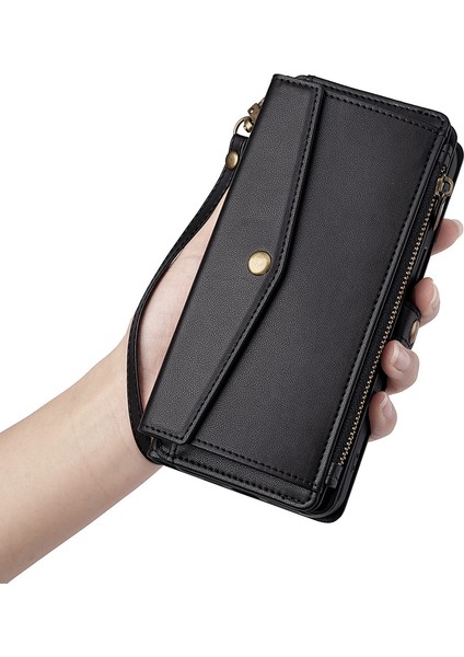 Oneplus 13 Kılıf, Çapraz Askılı Çok Işlevli Cüzdan Rfıd Engelleme Omuz Askısı Fermuarlı Cep Telefon Kılıfı Kapağı Oneplus 13 (Yurt Dışından) indirimleri