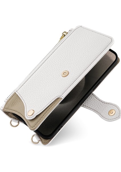 Oneplus 13 Çapraz Cüzdan Kılıfı, Cüzdan Rfıd Engelleme Omuz Askısı Fermuarlı Cep Telefon Kılıfı Kapağı Oneplus 13 (Yurt Dışından) modelleri