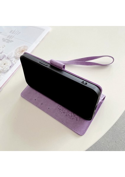 Tecno Pova 6 Neo 5g Kılıf, Pu Deri Çanta Bilek Kayışı Kickstand Kılıfı Tecno Pova 6 Neo 5g (Yurt Dışından) modelleri