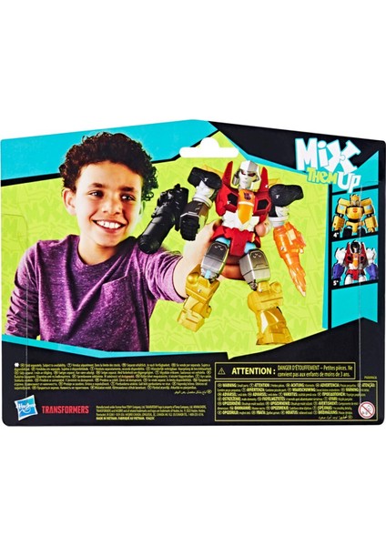 Transformers Megatron Figür – Mix Mashers Parçalanabilir Aksiyon Oyuncağı (Orijinal Lisanslı)