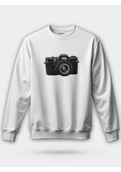 Vintage Kamera Unisex Regular Sweatshirt